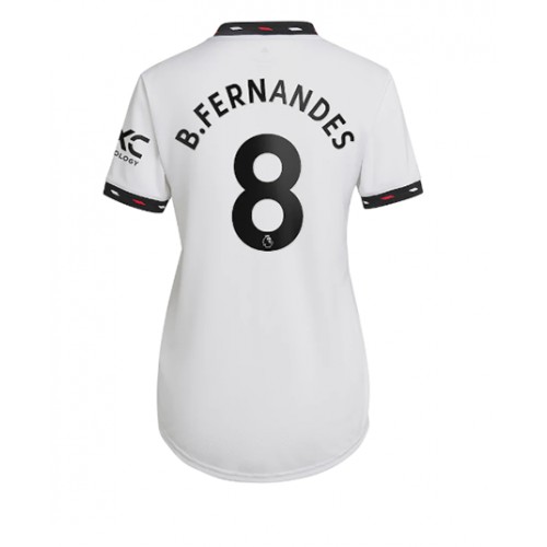 Manchester United Bruno Fernandes #8 Bortedrakt Kvinner 2022-23 Kortermet Manchester United Bruno Fernandes #8 Bortedrakt Kvinner 2022-23 Kortermet